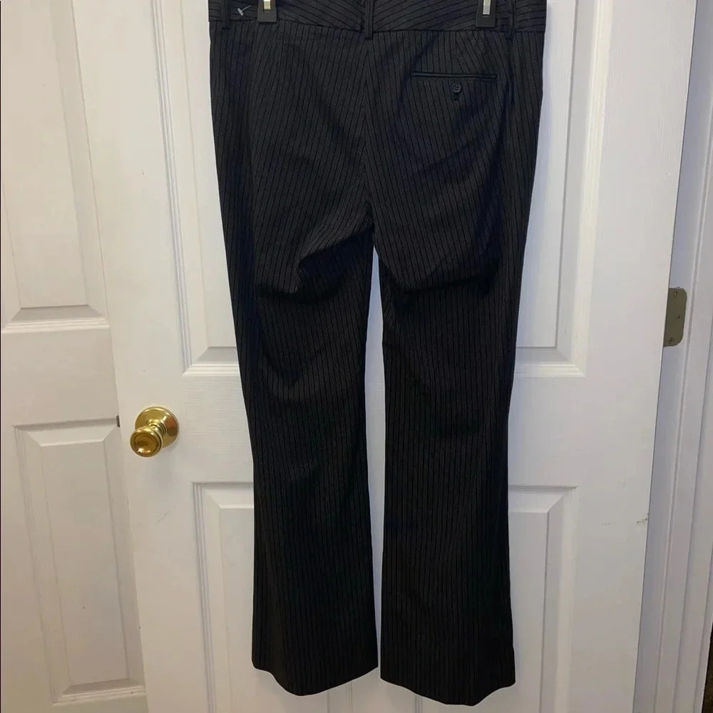 The limited black striped bell bottoms /10